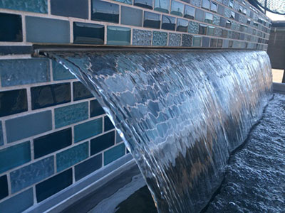 Water Wall Landscape