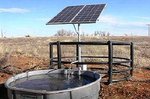 Solar Water Pump for Drinking System