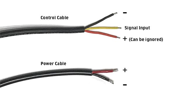 brushless DC pump PWM Wiring