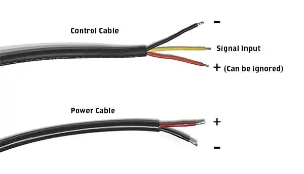brushless DC pump PWM Wiring