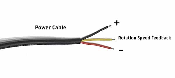 brushless DC pump Rotation Feedback Wiring