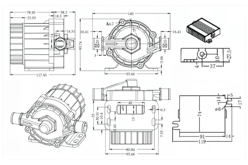 dc65a dimensions